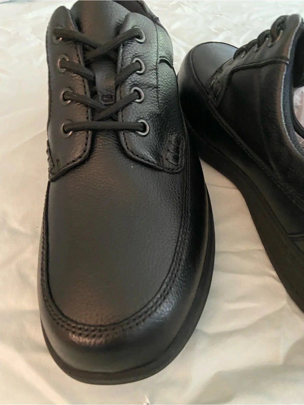 Nunn Bush Men's Black Casual Comfort Leather Lace-Up Shoe 9M NWT